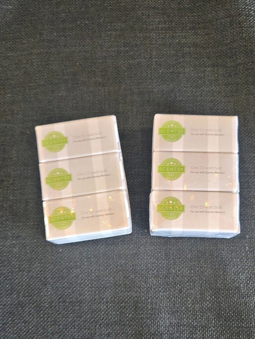 Scentsy 15-watt bulb Bulbs 6-Pack New in Box